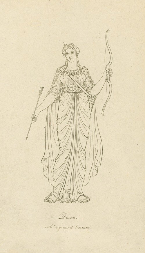 Diana, with her garment loosened (1812)