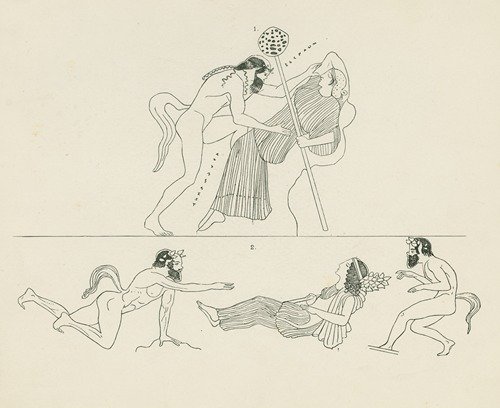Satyrs surprise sleeping maenads (1894)