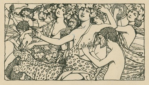 Bacchanal scene (1901)