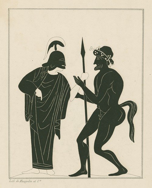 Minerva disputes with Marsyas (1844 – 1861)