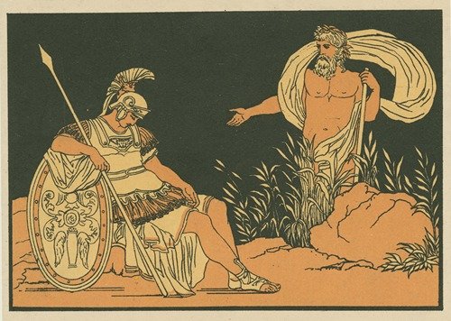 Aeneas and Tiber (1878)