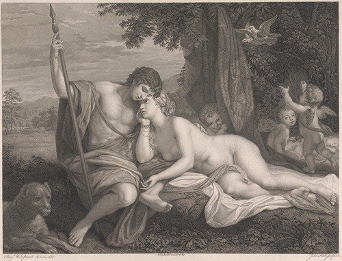 Venus relating to Adonis the Story of Hippomenes and Atlanta (1769)