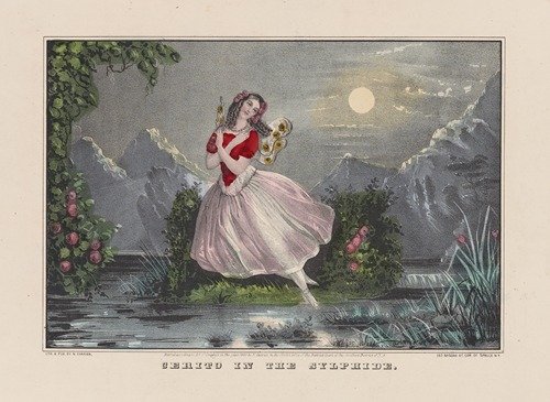 Cerito in the Sylphide (1846)