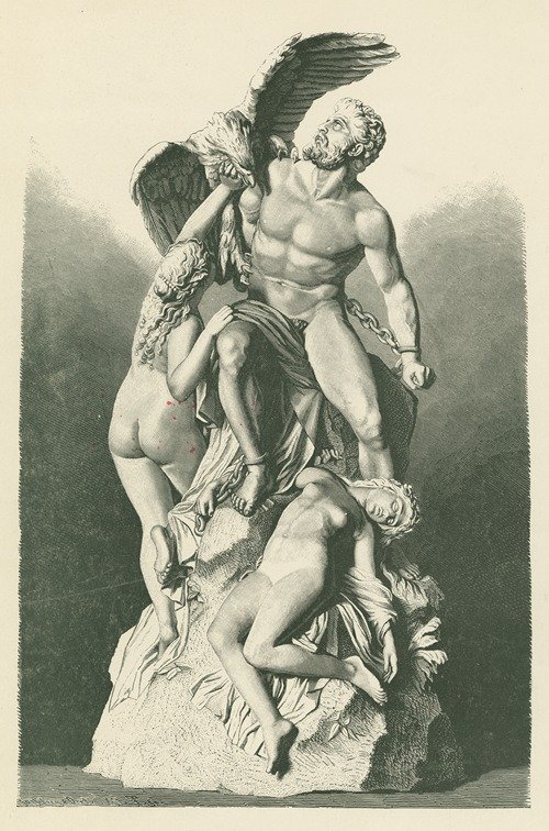 Prometheus and the ocean nymphs (1892)