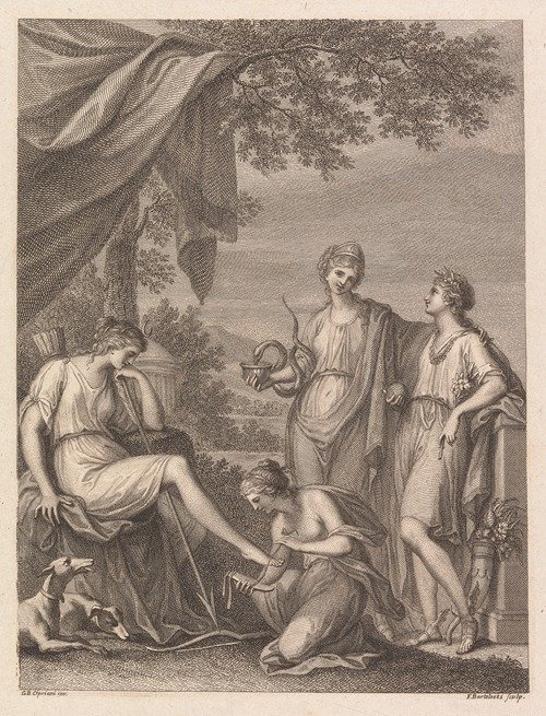 Diana Preparing for the Hunt (1781)
