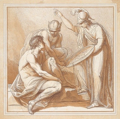Mercury, Minerva, And Paris (1787)