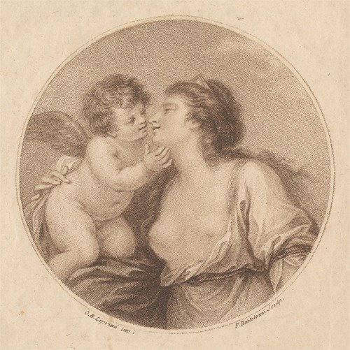 Sappho Embracing Love (1783)