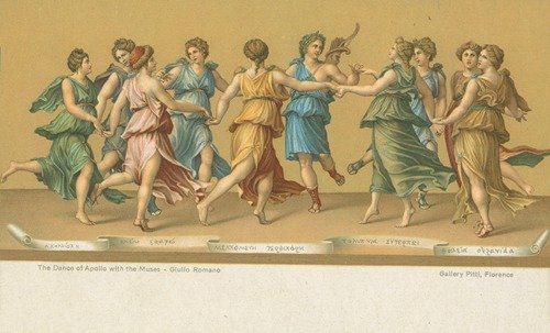 The dance of Apollo with the Muses (1907 – 1918)