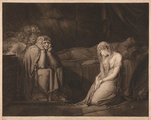 Bellsane and Parcival under the Enchantment of Urma (1782)