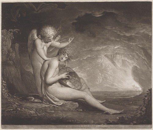 Mercury Inventing the Lyre (1775) — James Barry
