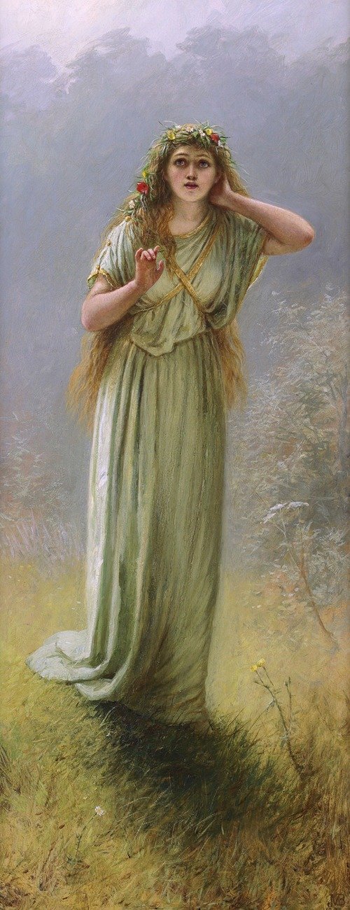Ophelia (1881) — Jane Maria Bowkett