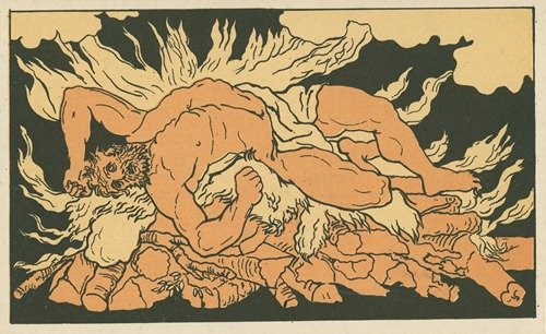 Hercules on Mount Oeta (1879)