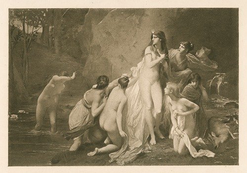 Diana surprised while bathing (1884 – 1886)