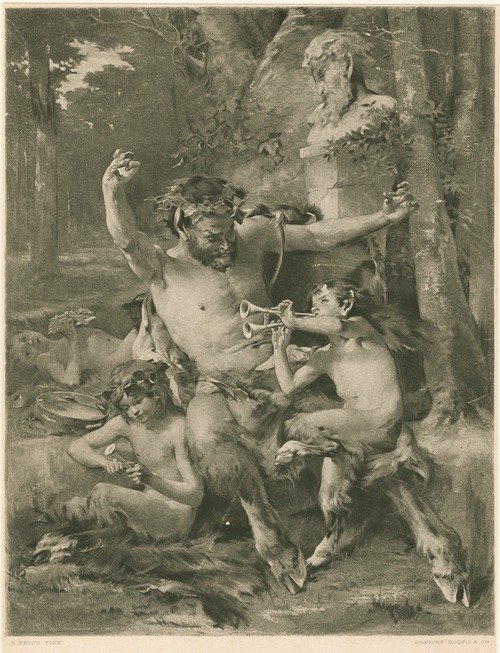 A family of satyrs (1878)