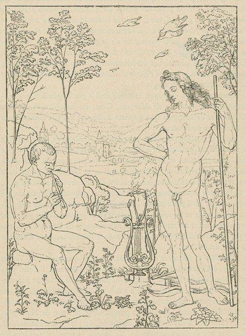 Apollon et Marsyas (1886)