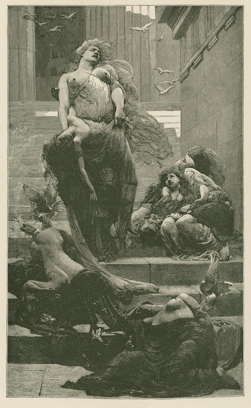 Niobe with her children (1901)