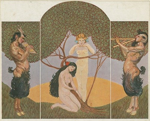 Fauns and nymphs (1913)