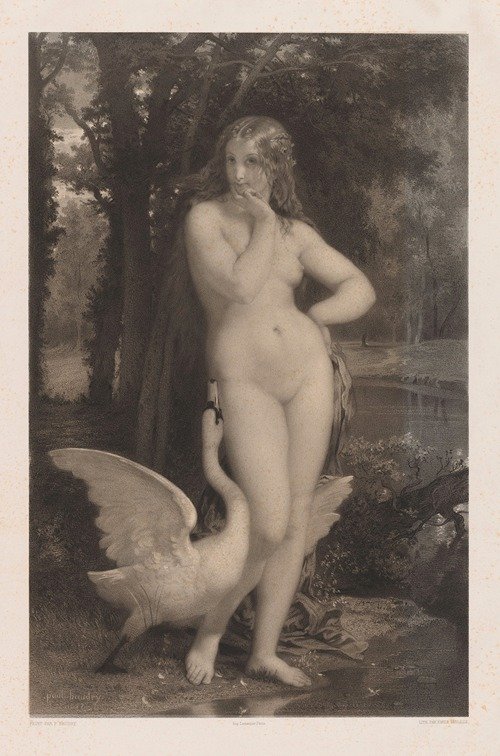 Leda and the Swan (1859)