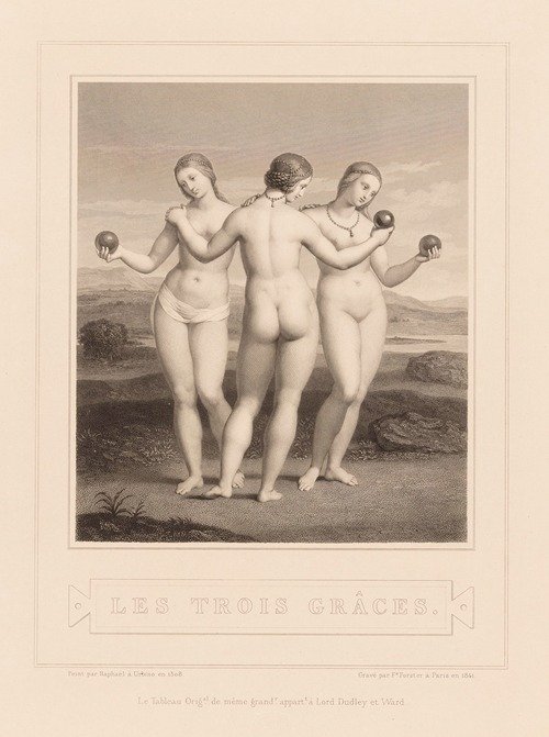 The Three Graces (1841)