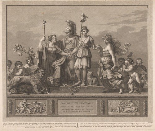 Allegory of the French Constitution (1792-1799)