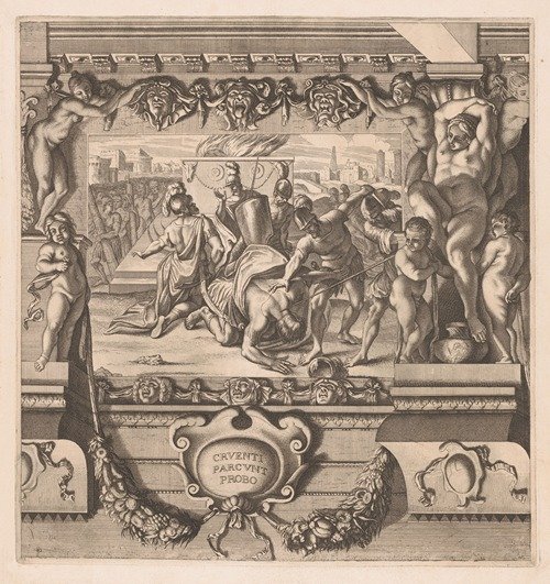 Death of Titus Tatius (1659)