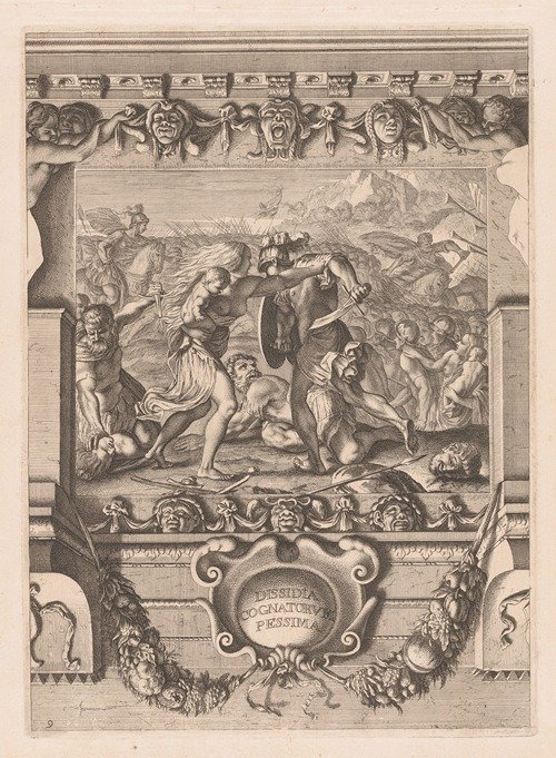Reconciliation between the Romans and the Sabines (1659)