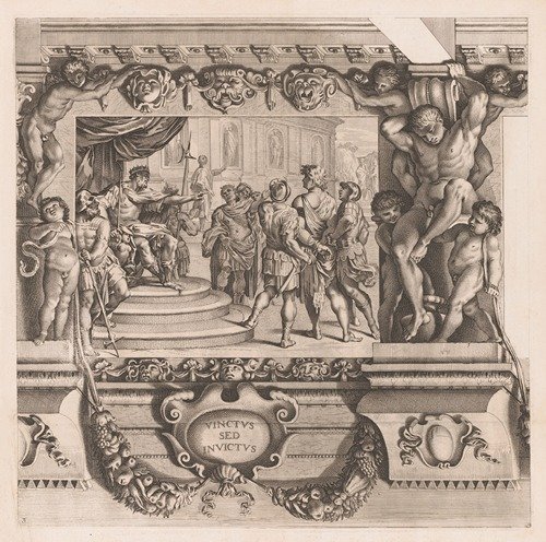 Remus before King Amulius (1659)