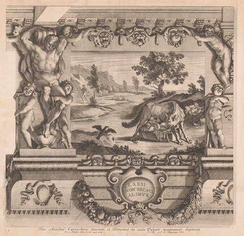 Romulus and Remus with the she-wolf (1659)