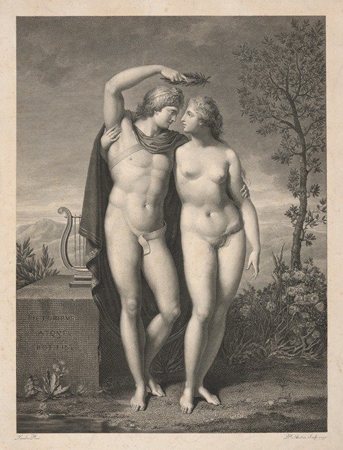 Apollon couronnant la Verite (Apollo crowning Truth) (1797)