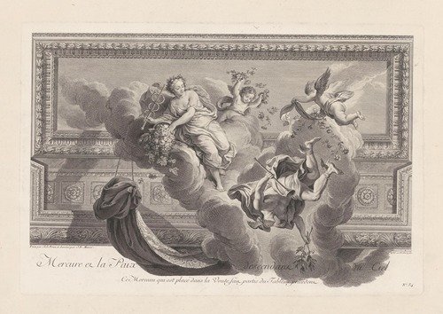The ceiling paintings in the Grande Galerie at Versailles (1726-1752)