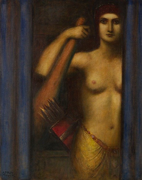 Amazone mit Keule und Köcher (Ca. 1910-20)