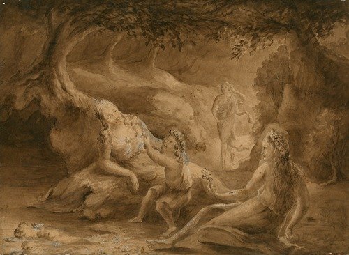 Titania and the Fairies from Shakespeare’s Midsummer night’s dream