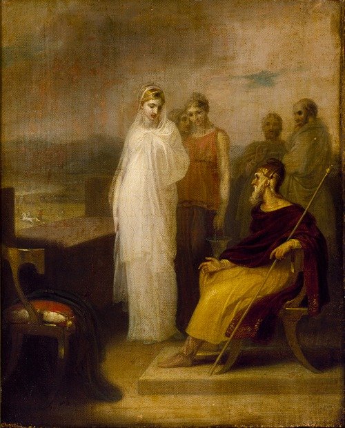 Helen and Priam at the Scaen Gate (1808)