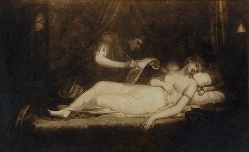 Iachimo in Imogen’s Chamber (Cymbeline II.2) (1784)
