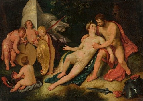Mars and Venus (1609) — Cornelis Cornelisz Van Haarlem