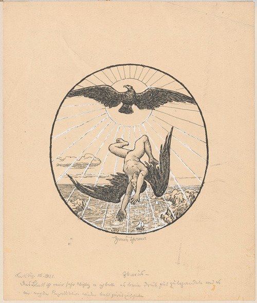 The Fall of Icarus (1921)