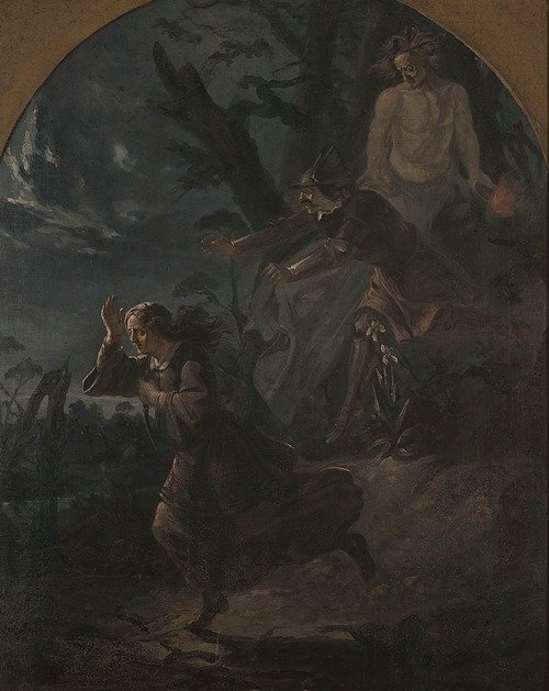 Ballad of the lilies, “Lady slays her wedded knight” (1856)