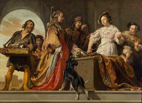 Achilles among the Daughters of Lycomedes (Ovid, Metamorphoses, XII, 162 ff) (1664)