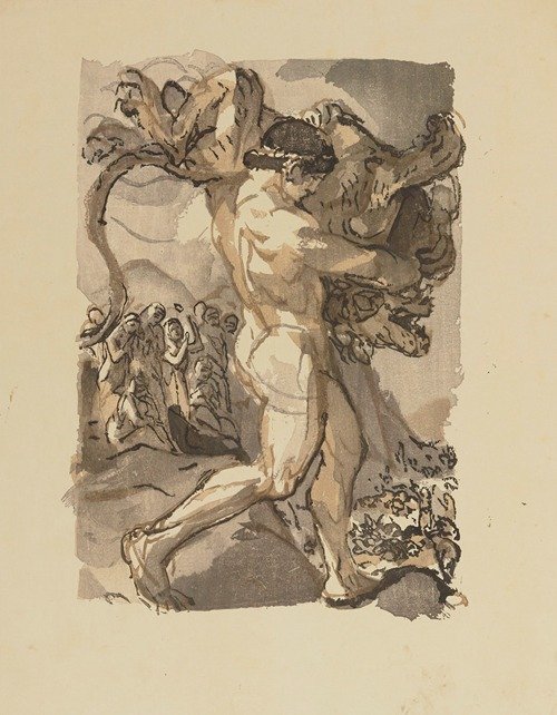 Héraclès et le lion de Némée (1935)