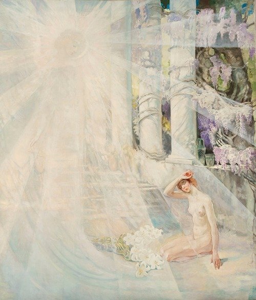 Vision I – sketch for “Annunciation” (before 1910)