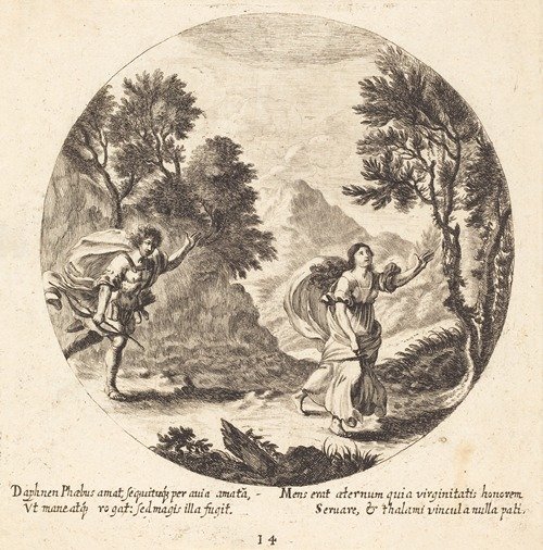 Apollo and Daphne (1665)