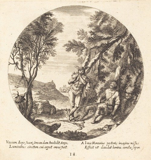 Mercury Lulling Argos to Sleep (1665)