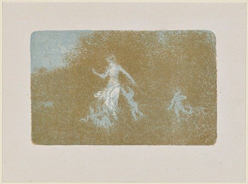 Amours jouant auprès d’une nymphe (1898)