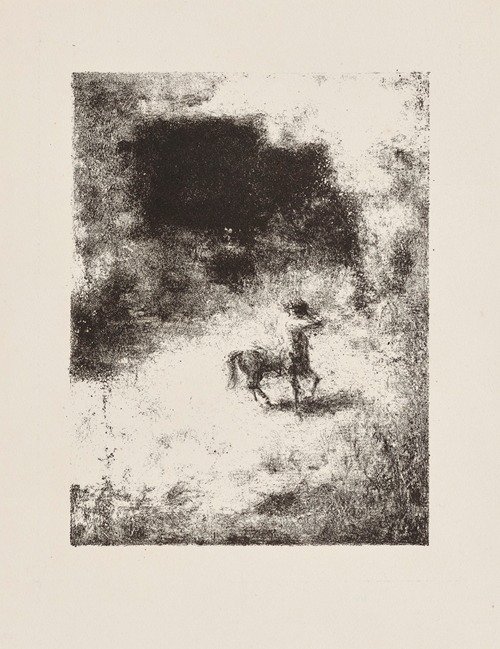 Petit centaure dans une clairière en plein soleil (1920)