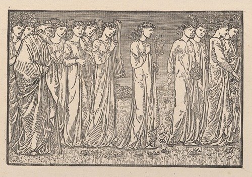 Procession to the rock II (1865)