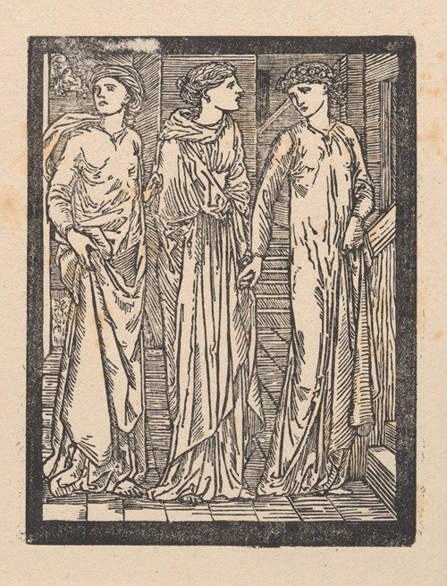Visit of the jealous sisters (1865)