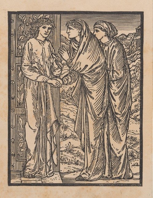 Farewell of the jealous sisters (1865)