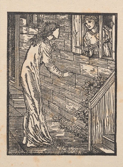 Vision of Cupid appearing to the sister (1865)