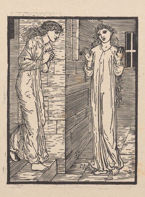 The sister telling her vision (1865)