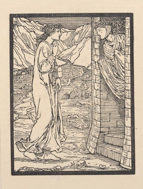 Psyche and the Ghost (1865)